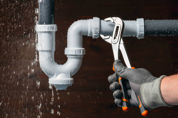 Professional Water Line Repair technician working in Dawson, IL